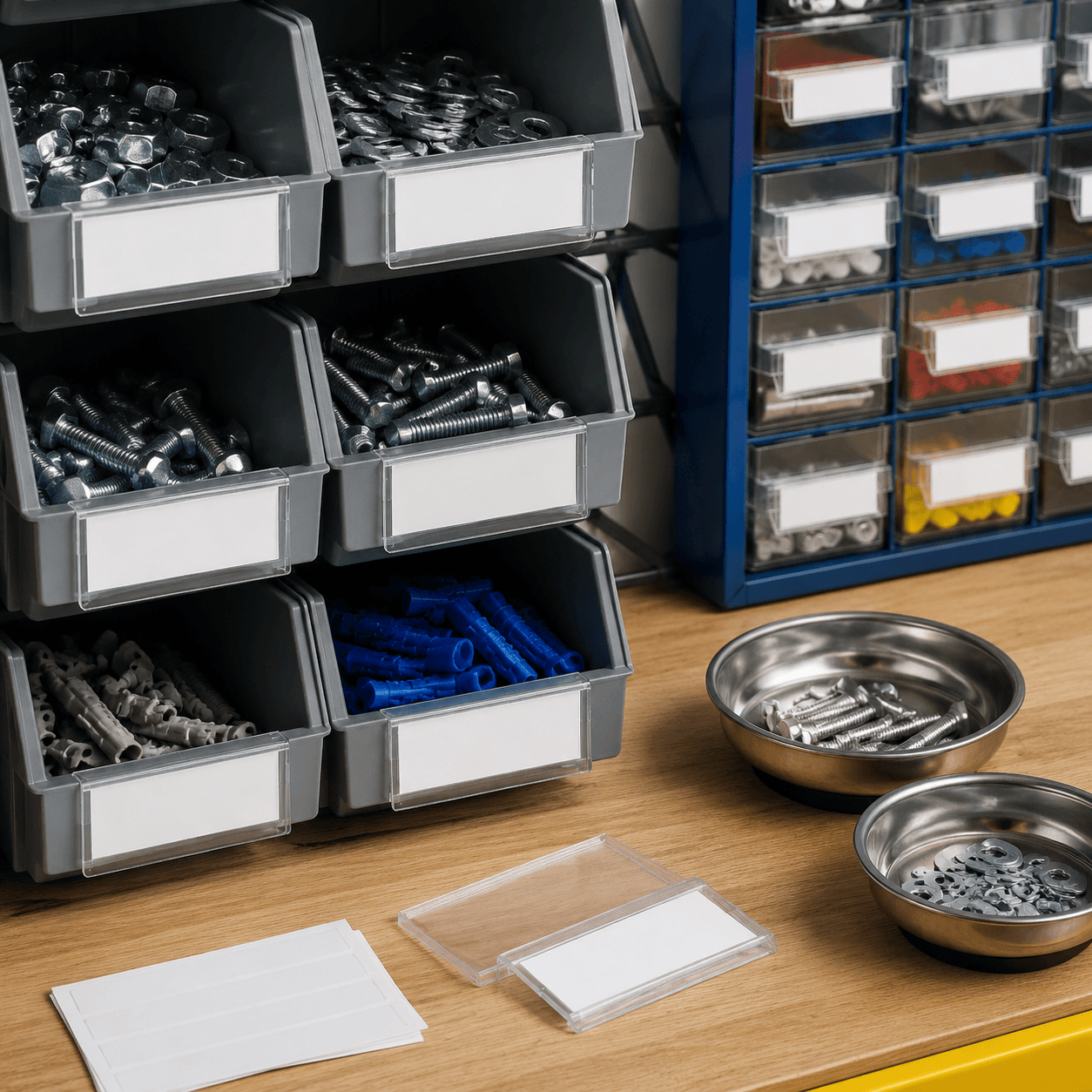 Shelf Bin Labels