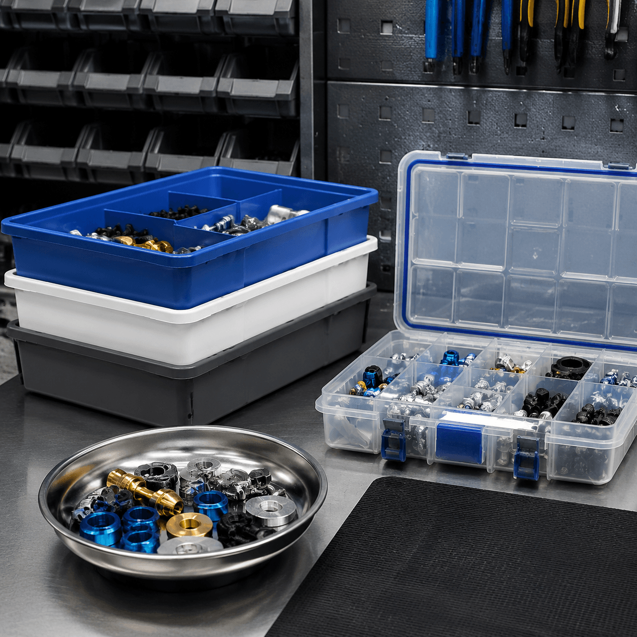 Clear Vial Set (30) in use 1